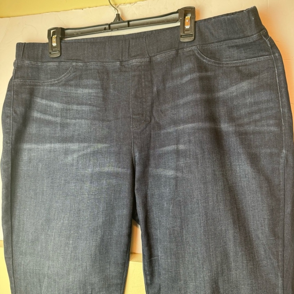 Eileen Fisher Stretch Jeans Organic Cotton Blue
Pull-On Minimalist Pants Denim - Picture 5 of 12